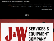 Tablet Screenshot of jandwservices.com